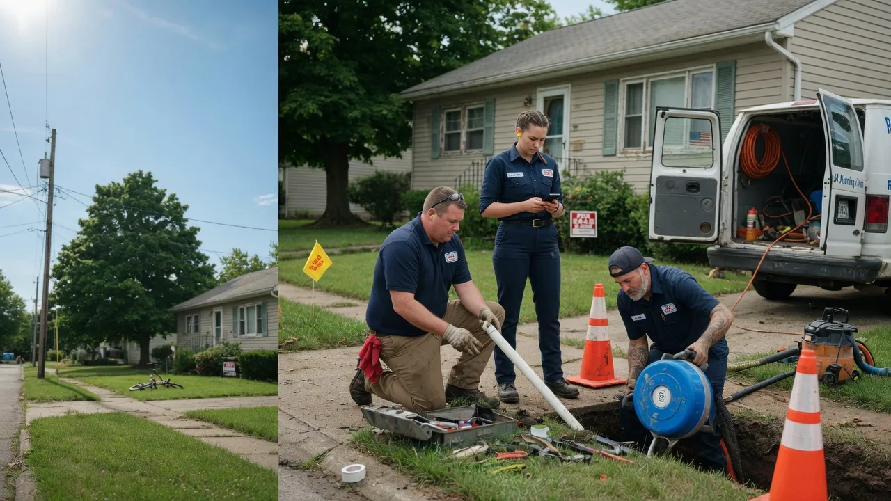 Sewer Line Repair in Plymouth, IL near me